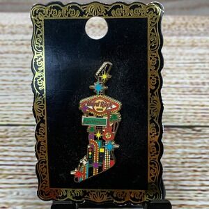 Hard Rock‎ Cafe Las Vegas LV Blvd Guitar Pin Limited Edition New on Card